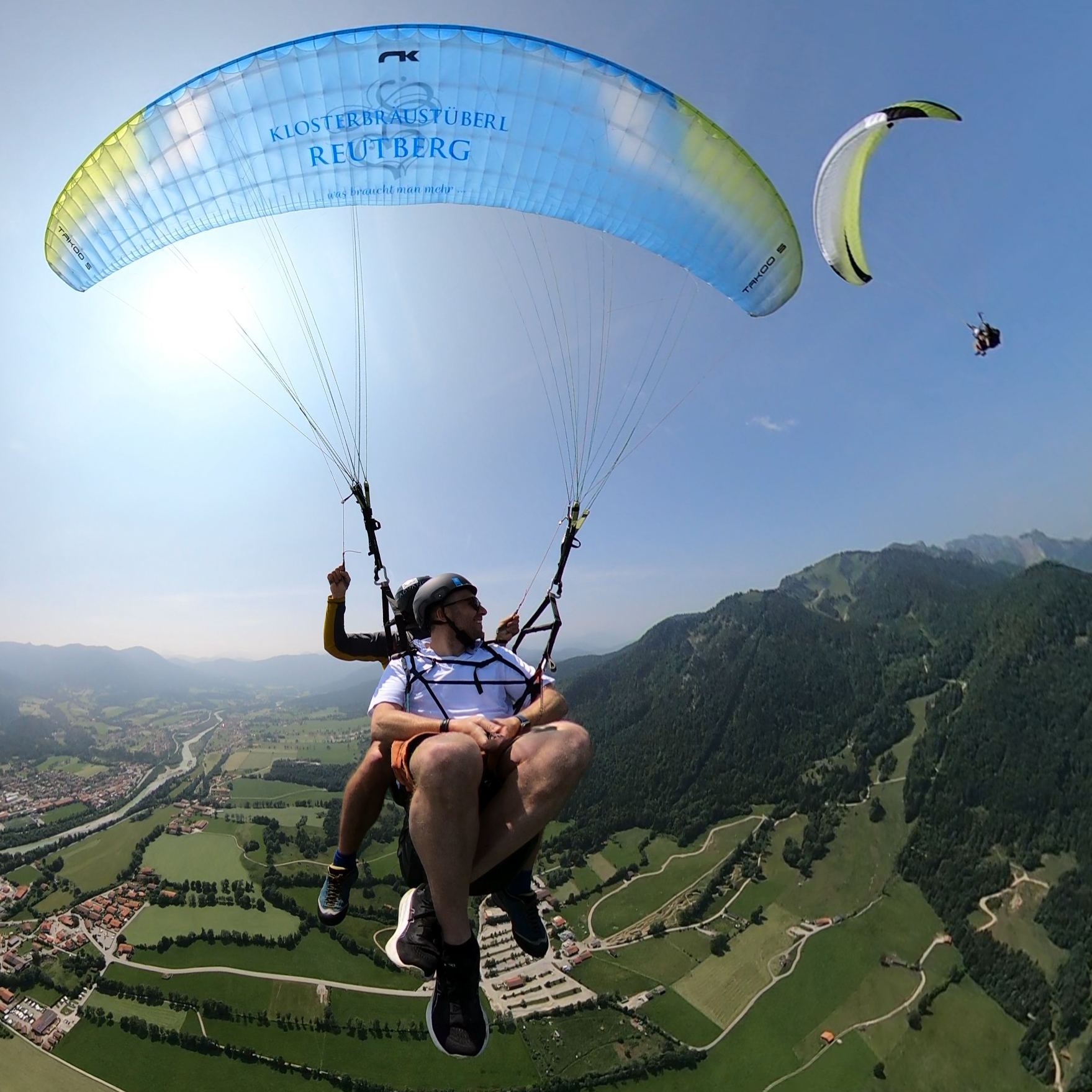Tandem Paragliding Brauneck - Gleitschirmfliegen
